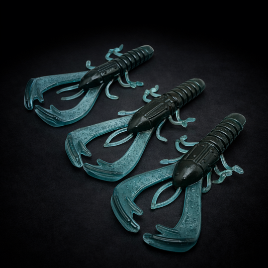 Blue Brown Finesse Crawfish