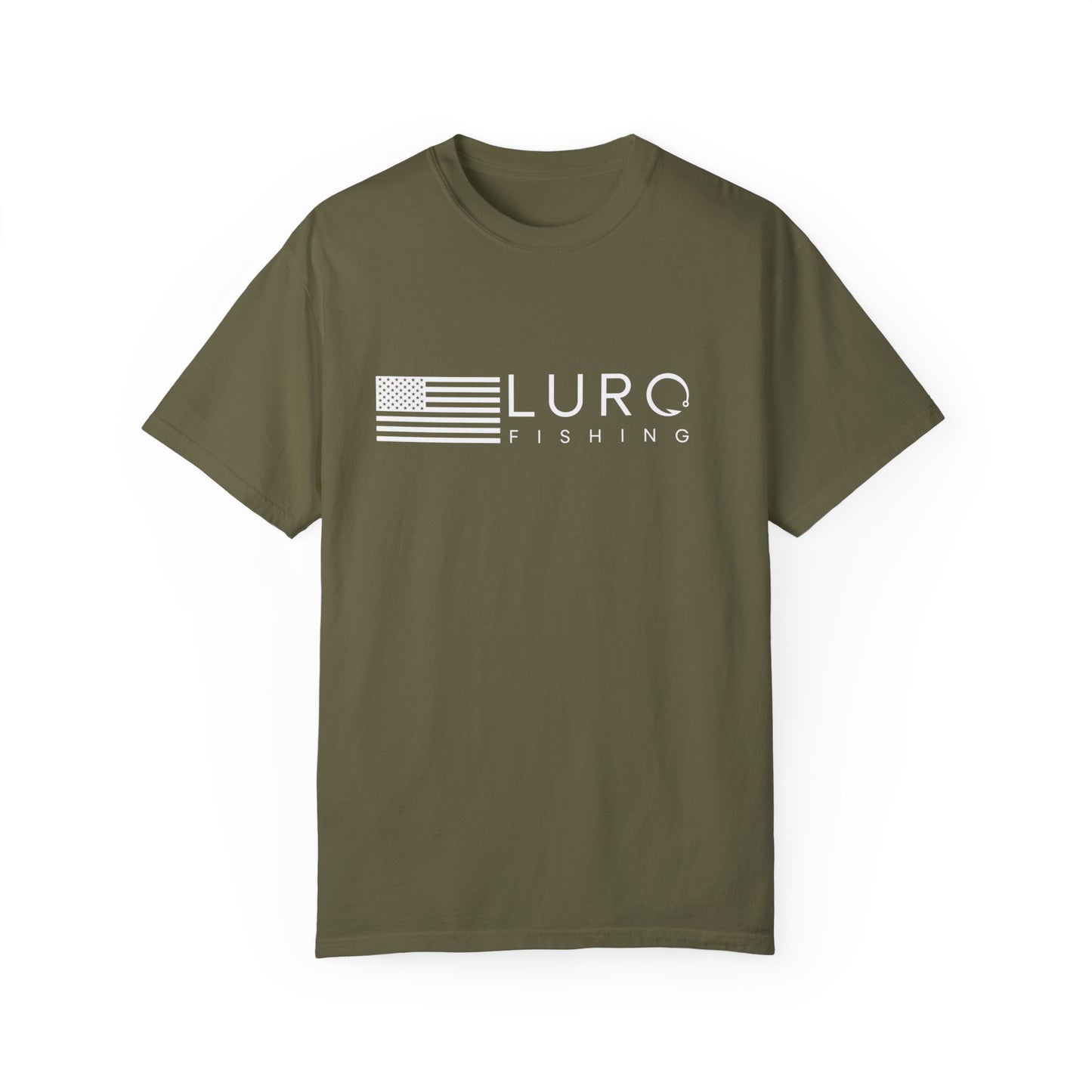 Luro Fishing USA T-Shirt Green