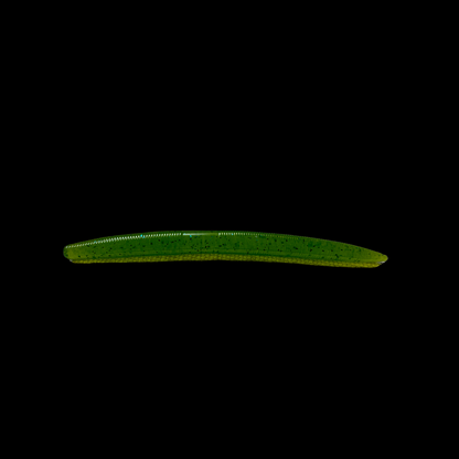 5-inch Senko Worm used for bass fishing, featuring a soft, elongated body designed to mimic natural prey and attract bass