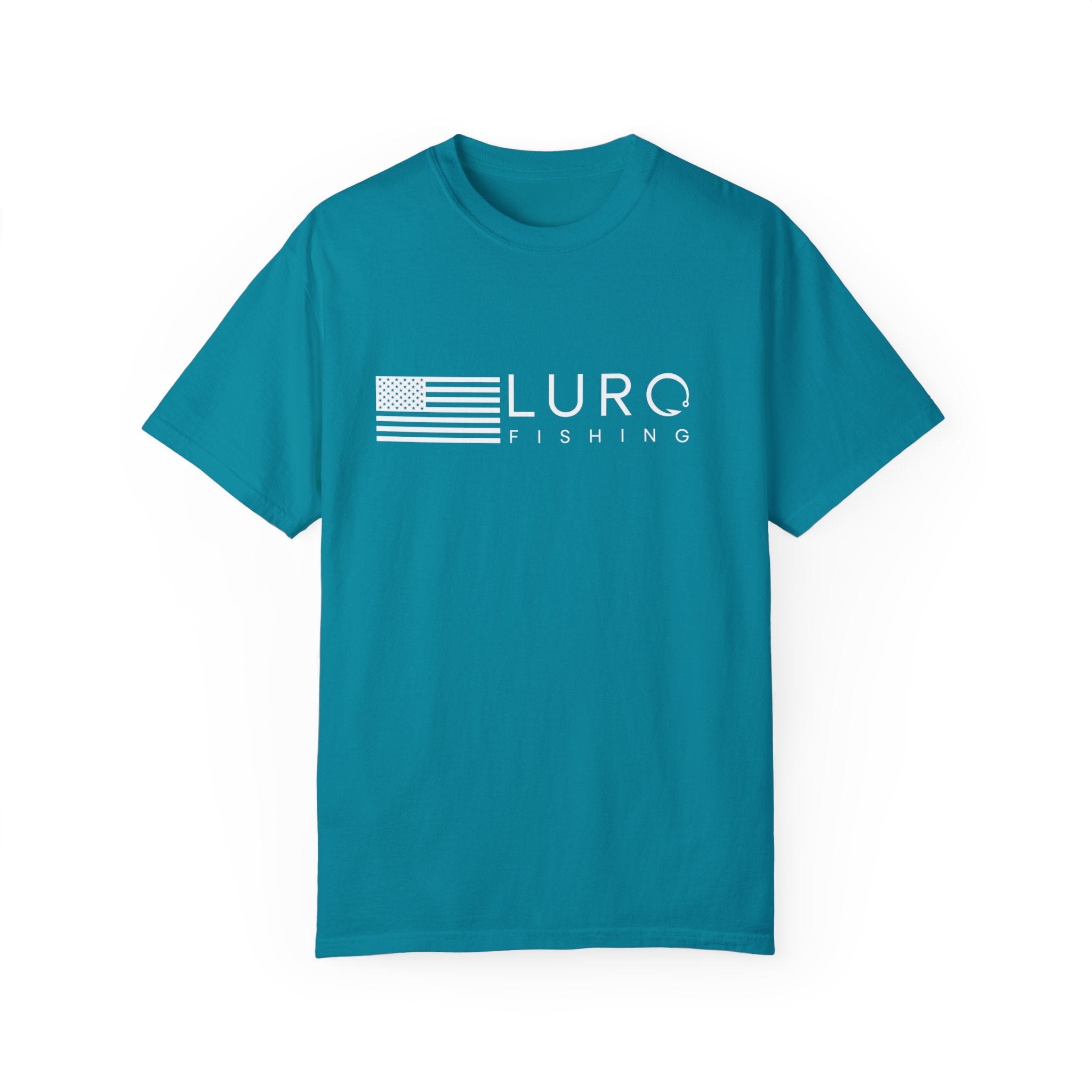 Luro Fishing USA T-Shirt Blue