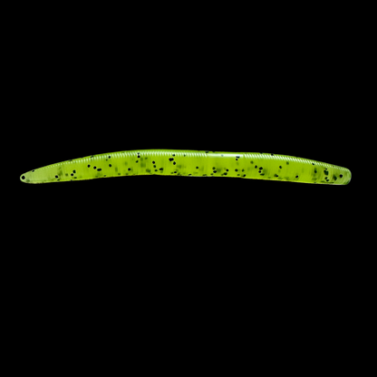 5-inch Senko Worm used for bass fishing, featuring a soft, elongated body designed to mimic natural prey and attract bass