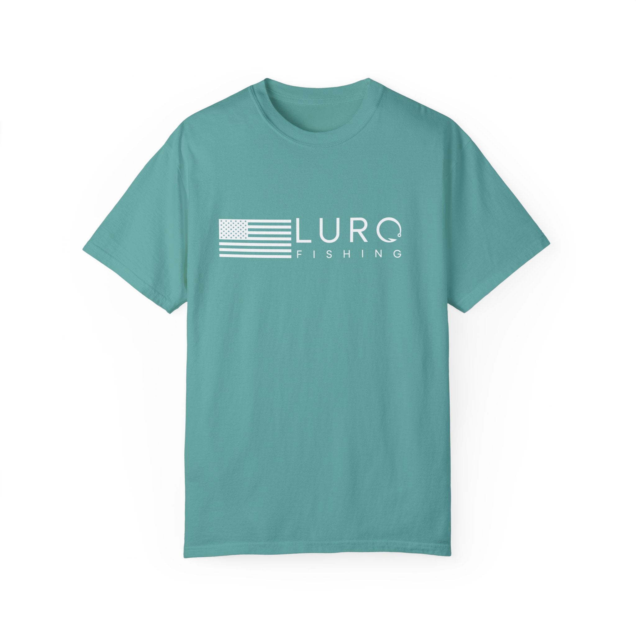 Luro Fishing USA T-Shirt Seafoam