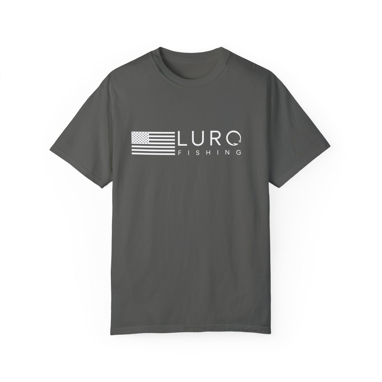 Luro Fishing USA T-Shirt Grey