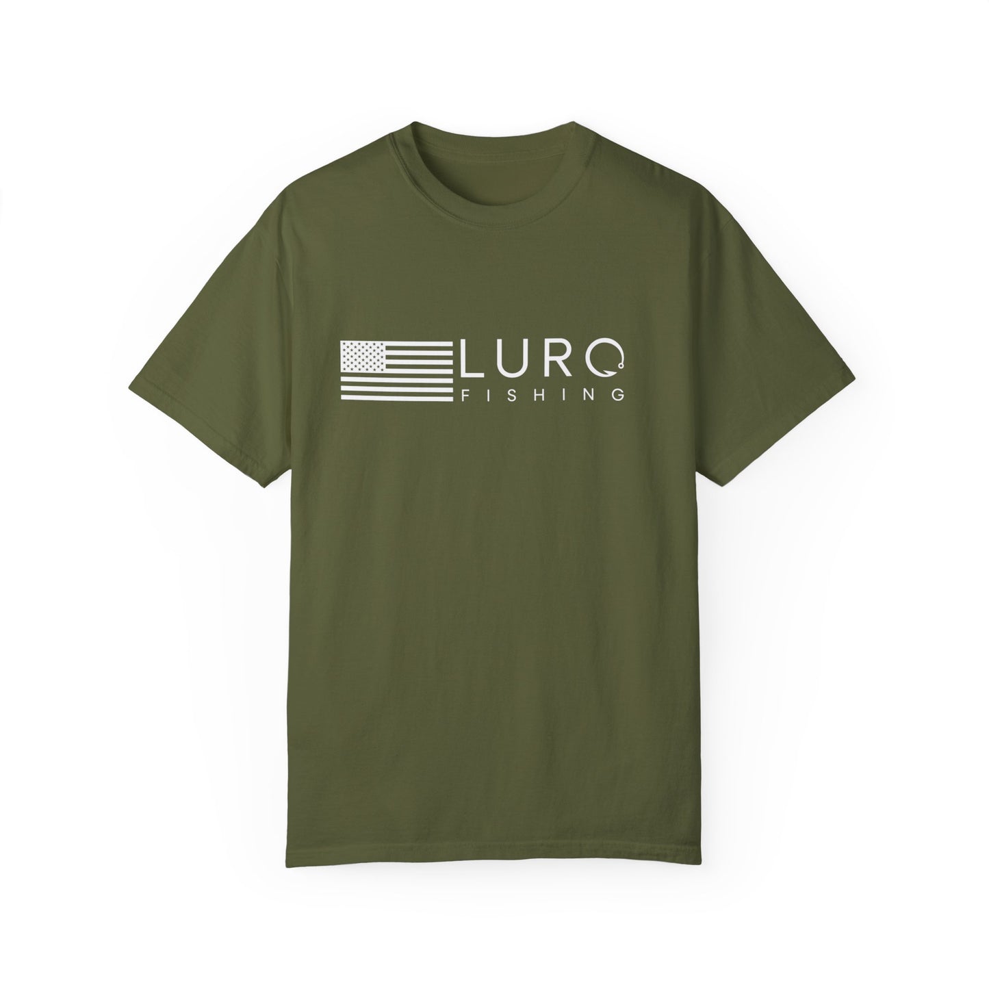 Luro Fishing USA T-Shirt Military Green