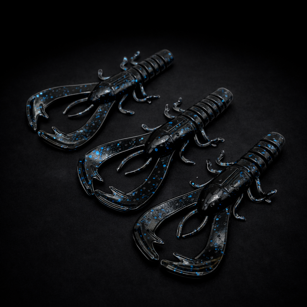 Black and Blue Finesse Craw 