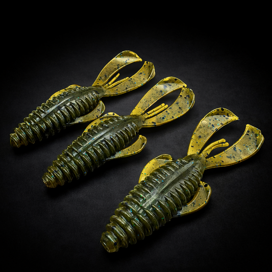 green pumpkin blue creature bait